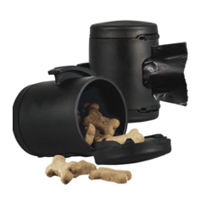 Vodítko Flexi doplnok - Multibox na pamlsky a sáčky čierny S, M, L